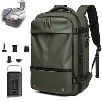 Amazon.co.jp: Airback Backpack with Pump, Vacuum Seal